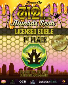 Logo with award from contest